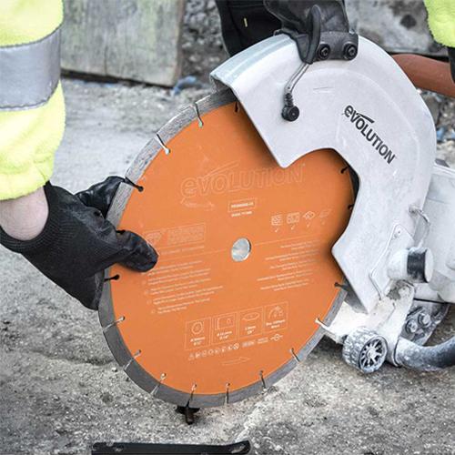 Diamantová píla EVO R300DCT+ a 2x diamantový kotúč EVO PREMIUM a MULTI 305mm